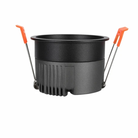 Светильник встраиваемый iLedex Mars DIM 112-12W-D80-3000K-24DG-BK