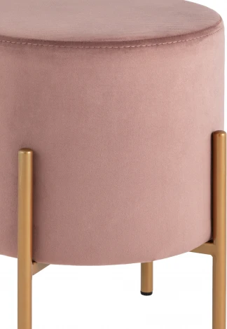 Пуф Кейси велюр пыльно-розовый УТ000035905