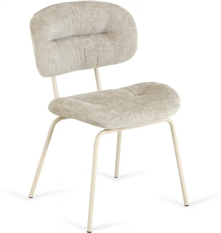 Обеденный стул FRAME ОГОГО Обстановочка! (Металл,Велюр/Бежевый) арт.907470