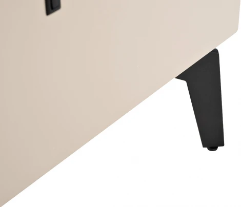 Тумбочка с двумя ящиками светлая 50*43,5*50см Garda Decor арт.77IP-NS817/1