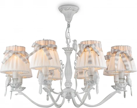 Подвесная люстра Maytoni Bird ARM013-08-W