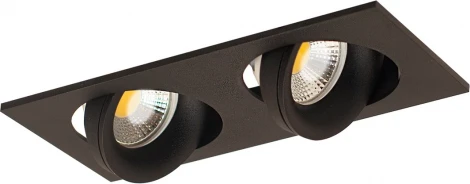 Встраиваемый светильник Donolux Saturn DL18412/02TSQ Black (220V)