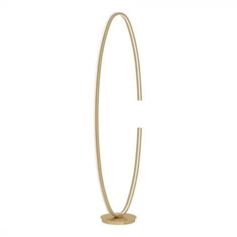 Торшер светодиодный Eglo Bogado 390491 с регулировкой цветовой температуры 20W 2200-6500K 3500lm сталь золотой белый