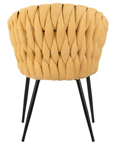 Набор 2 шт стул обеденный DOBRIN MATILDA (жёлтая ткань (LAR 275-8))
