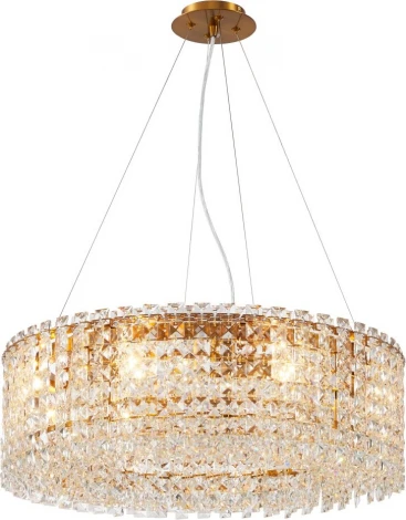 Подвесная люстра хрустальная Stilfort Delone 2179/05/08P (220V, на тросе)