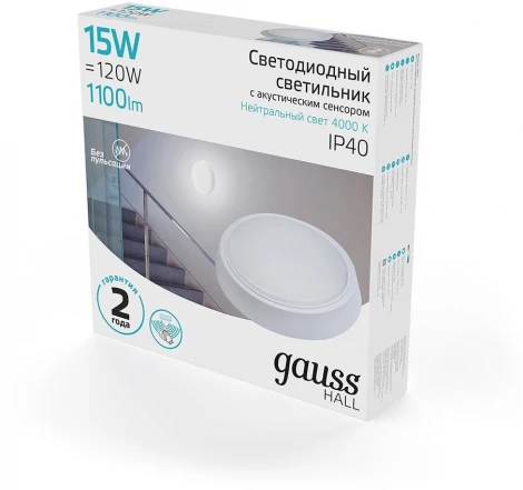 Настенно-потолочный светильник светодиодный Hall 193411215-OAS