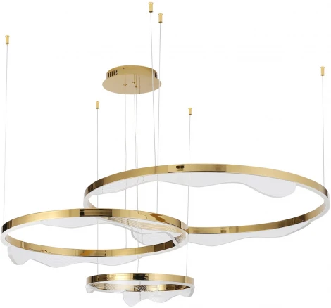 Подвесной светильник светодиодный Кастела 08263,36P Kink Light (220V, на тросе)