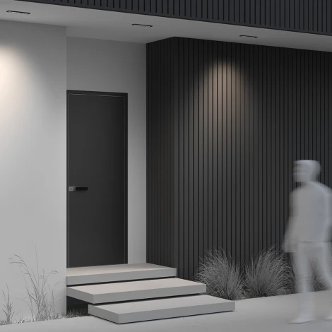 Встраиваемый уличный LED линейный светильник IP65 Maytoni Ghost O488DL-L12GF4K (220V)