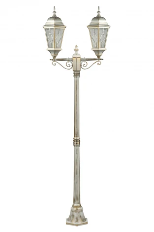 Наземный фонарь Oasis Light ASTORIA 2M 91408MA Gw ромб (220V, IP44)