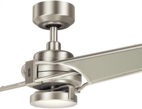 Потолочная люстра на штанге светодиодная с вентилятором Xety KLF-XETY-56-BN Kichler (220V)