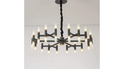 Подвесной светильник Lumina Deco Richmond  LDP 6035-36 BK+GD