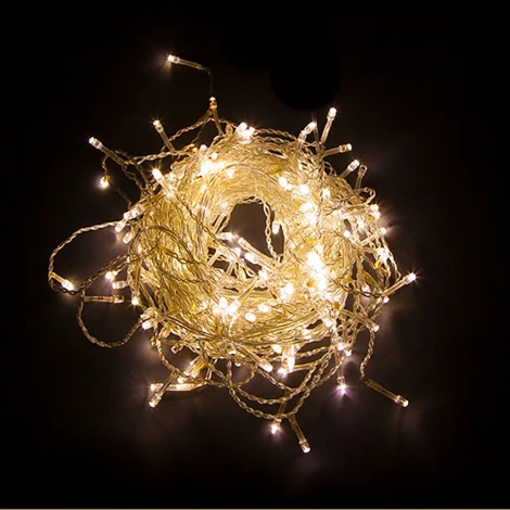 Светодиодная гирлянда Feron 41632 CL22 бахрома, статичная, 4,5м*0,8м + 3м желтый c питанием от сети