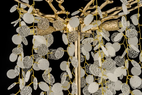 Интерьерная настольная лампа хрустальная Dio D'Arte Tavenna Gold H 4.1.1.103 G (220V)