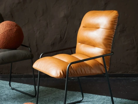 Комплект стульев Maggy 2 шт. ОГОГО Обстановочка! 966749 (Экокожа/Коричневый)