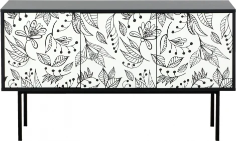 Тумба малая Boho Color ОГОГО (арт.599511), (ЛДСП/Черный)