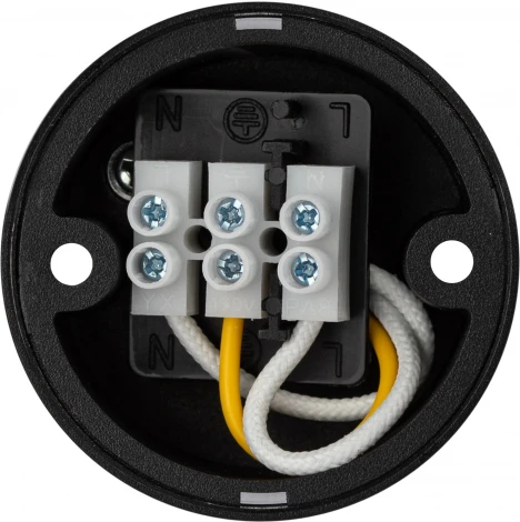 Точечный светильник ЭРА OL50 BK (220V)