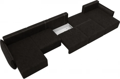 Диван п-образный Лига-051 НПБ МегаЛонг Лига Диванов (Велюр) арт.128747