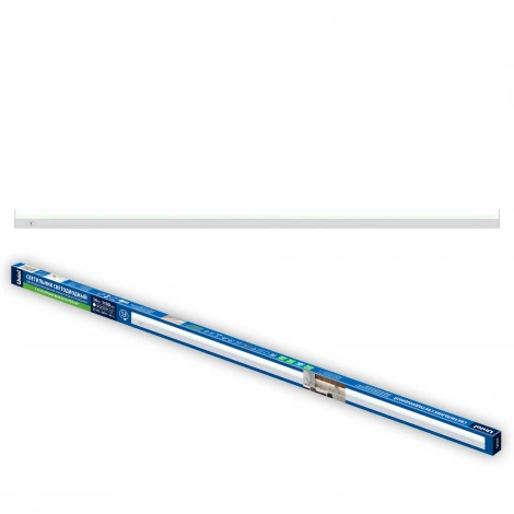 Светильник линейный линейный светодиодный (аналог Т5) с сенсорной кнопкой, 230В,  кабель 1,2м с вилкой и крепление в/к. 4000K Uniel ULI-L04-14W/4000K IP40 WHITE