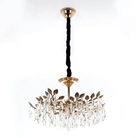 Подвесная люстра хрустальная Modelux MODELUX ML.6747.5 GD