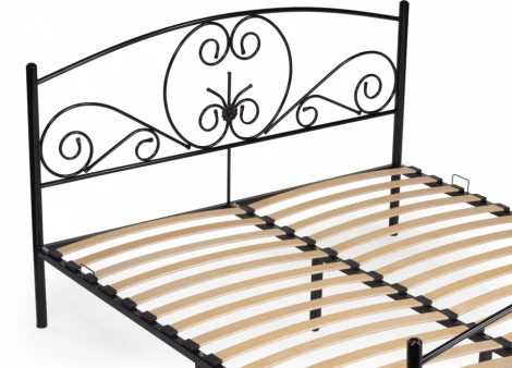 Кровать Woodville Нерика 180х200 черная