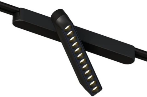 Магнитный трековый светильник Downlight 48V 12W Arte Lamp Rapid A2961PL-1BK (LED, управление смартфоном, умный дом - Алиса, Tuya Smart)