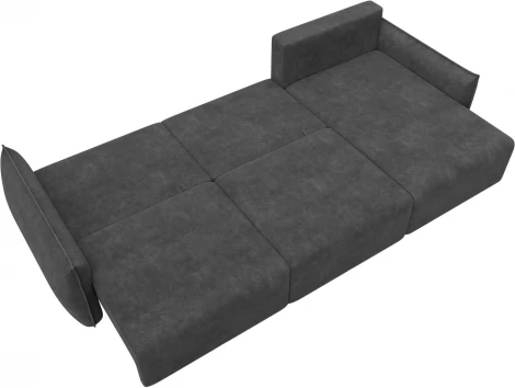 Диван угловой Лига-051 НПБ Лонг угол универсальный Лига Диванов (Велюр) арт.128726