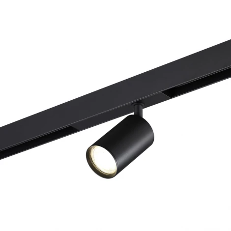 Трековый светильник трехфазный Novotech Vector 359965 черный IP20 GU10 50W 90-240V