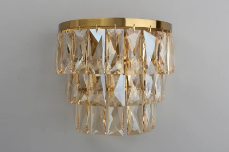 Настенный светильник Francheska APL.837.01.01 (220V, хрусталь)