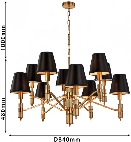 Подвесная люстра Favourite Flagship 2933-10P