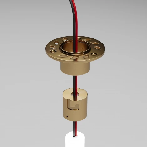 Встраиваемое крепление для круглого гибкого неона латунь Elektrostandard Full light FL 2860