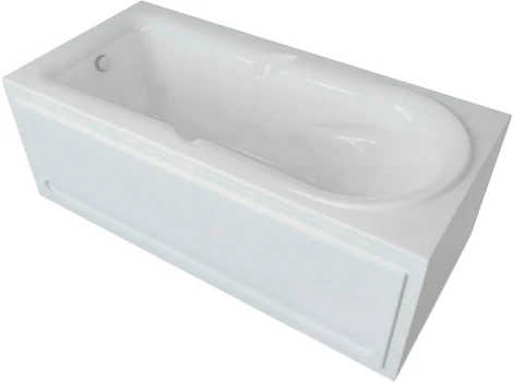 Акриловая ванна Акватек Леда слив слева