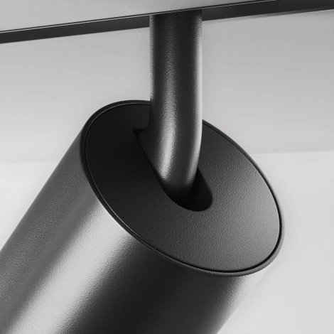 Трековый светильник магнитный 48V Maytoni Focus Zoom TR211-1-12W4K-Z-B (LED, круглые)