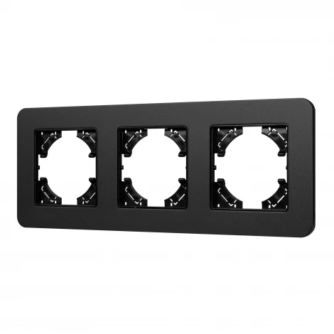 Рамка алюминиевая FRM-AKIRY-SFAL-3-BK (Arlight) 049741