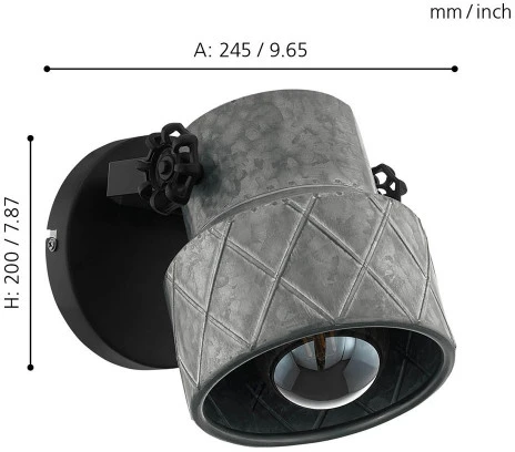 Спот Eglo Hilcott 39868 (220V)