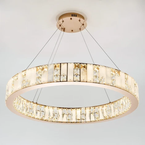 Подвесная люстра светодиодная с регулировкой цветовой температуры Modelux MODELUX ML.6985.800P GD