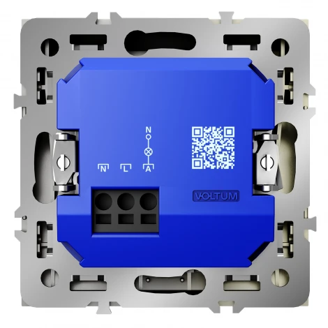 Выключатель встраиваемый карточный 16А (шелк) Voltum S70 VLS010704