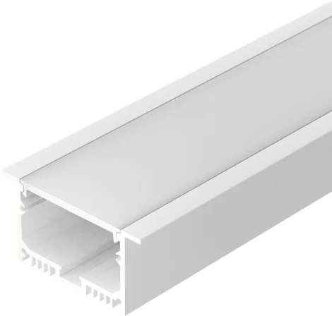 Профиль с экраном SL-LINIA62-F-2500 WHITE+OPAL (Алюминий) 021374 Arlight SL-LINIA