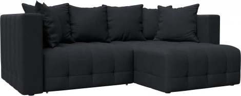 Диван угловой Лига-052 НПБ угол универсальный Лига Диванов (Замша) арт.128813