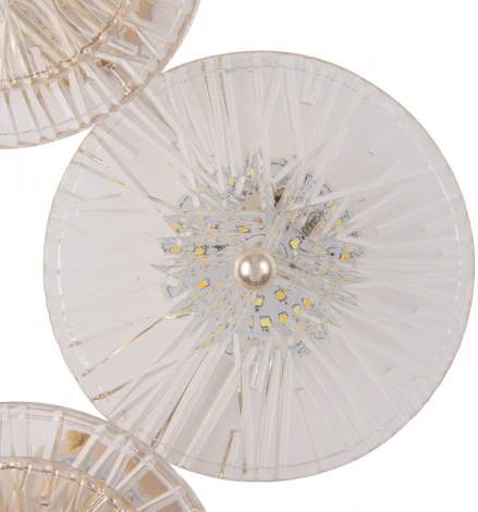 Бра светодиодное Arte Milano AM-1252B 5.1252B.D250.H600.LED G (220V, круглые)