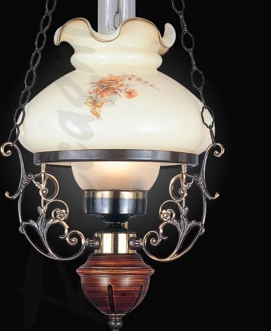 Подвесная люстра в виде керосиновой лампы Reccagni Angelo L 2400 M