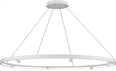 Подвесной светильник со спотами Donolux Aura Spot S18866R52W1W1200 (LED, 220V, на тросе, круглые)