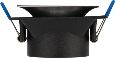 Встраиваемый точечный светильник ЭРА KL102 BK/CH (12V)