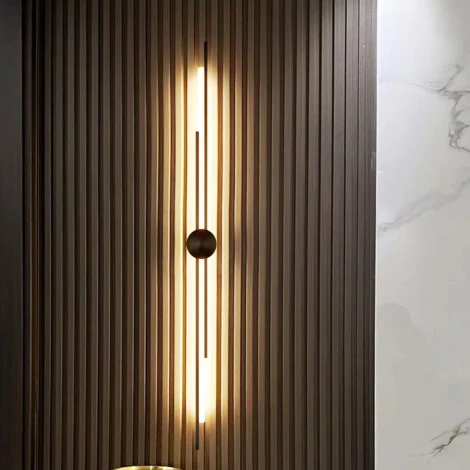 Настенный светильник светодиодный TINUS H63 Black ImperiumLoft Tinus01 (230902-23, Умный дом, WiFi, голосовое управление)