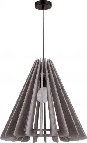 Подвесной светильник ST Luce Sentito SL3002.403.01 Черный/Бежевый E27 1*60W (220V, на проводе)