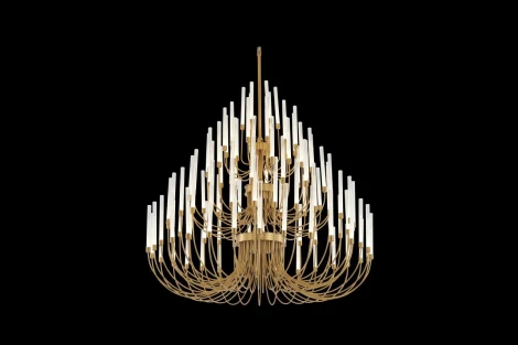 Потолочная люстра на штанге Alfa Light F4224-04 (LED, 220V)