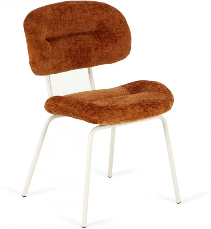 Обеденный стул FRAME ОГОГО Обстановочка! (Металл,Велюр/Терракотовый) арт.907469