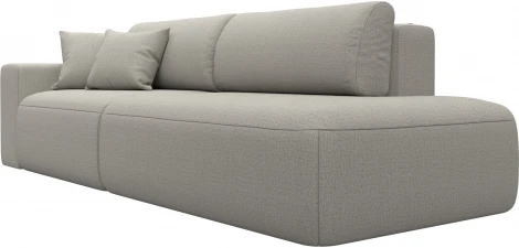 Диван прямой Лига-036 НПБ Модерн подлокотник слева Лига Диванов (Рогожка) арт.124761L