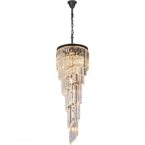 Подвесная люстра Divinare Charlotte 3011/01 SP-11 (220V, хрусталь, на цепи)