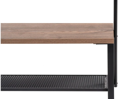 Барный стол Woodville Нари 120х50х171 галифакс олово / черный матовый 554136