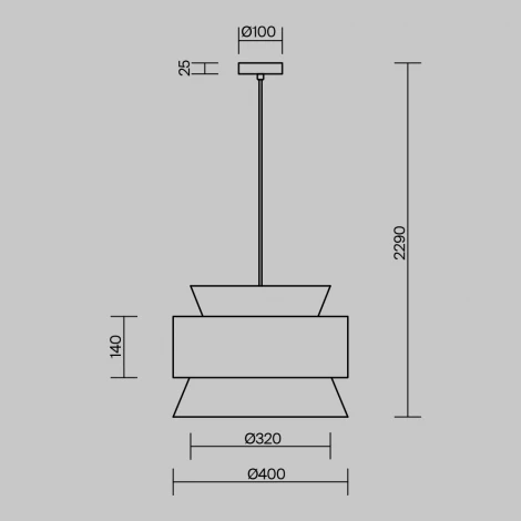 Подвесной светильник Freya Weave FR5492PL-01B (220V, на проводе, круглые)